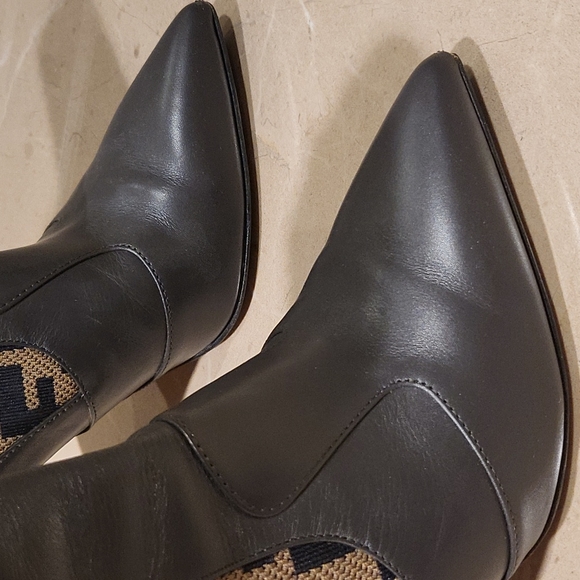 Fendi Motif Ankle Boots - Picture 7 of 7